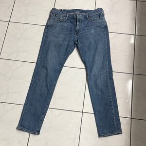 Abercrombie & Fitch Light Blue Super Skinny Jeans 34x32